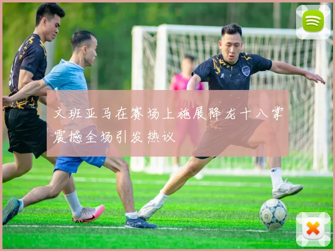 文班亚马在赛场上施展降龙十八掌震撼全场引发热议